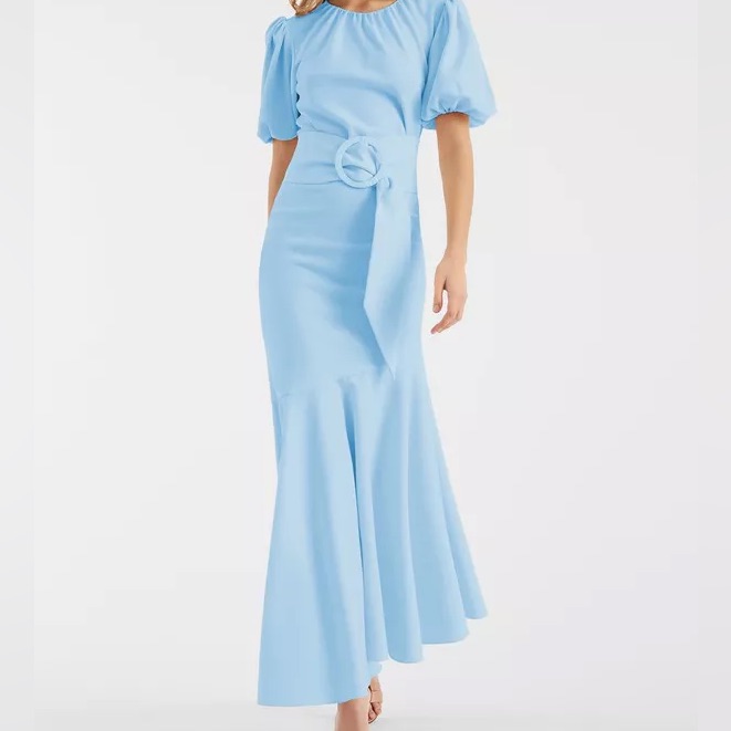Nwt Sachin + Babi Camilla Dress Chambray Blue Size 22w